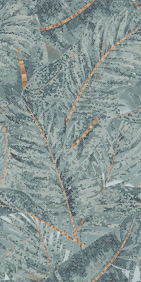 MARMO ONICE FERN DECORE view 2